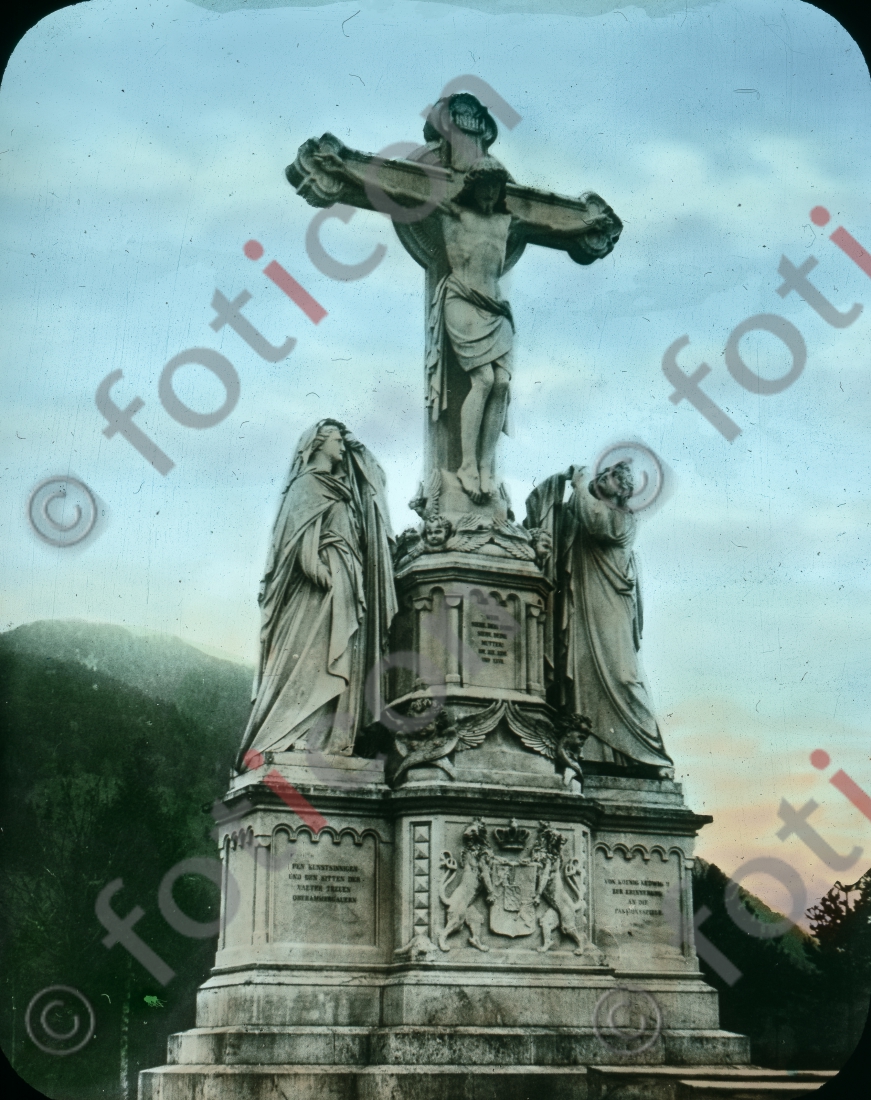 Kreuzigungsgruppe | Crucifixion group - Foto foticon-simon-105-017.jpg | foticon.de - Bilddatenbank für Motive aus Geschichte und Kultur